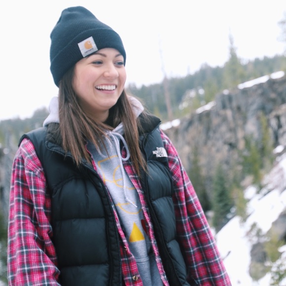 THE NORTH FACE 700 black down vest - Picture 2 of 7